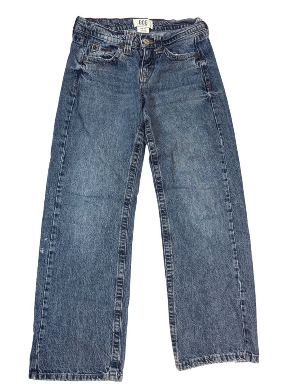 BDG Urban Outfitters Womens Wide-Leg Jeans 25W Cotton Denim Blue Streetwear